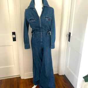 Vintage denim jumpsuit